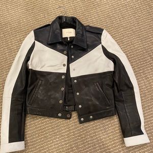 Maje Authentic Leather Jacket